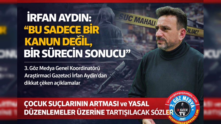 �RFAN AYDIN: �BU SADECE B�R KANUN DE��L, B�R S�REC�N SONUCU�