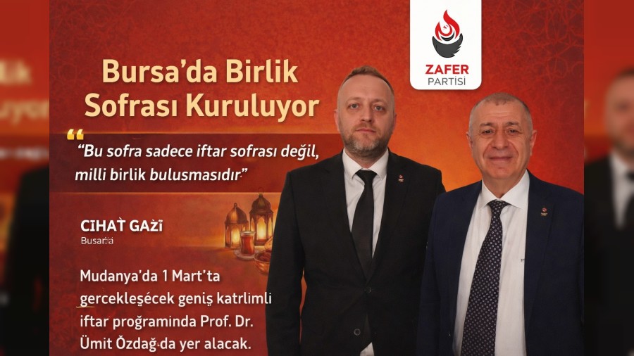 Birlik, Bilim ve Bar�� Sofras� Bursa�da