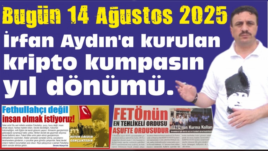 Bugn rfan Aydna kurulan kripto kumpasn yl dnm