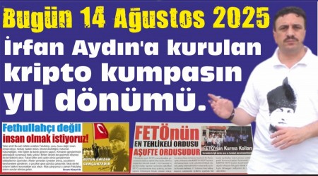 Bugn rfan Aydna kurulan kripto kumpasn yl dnm