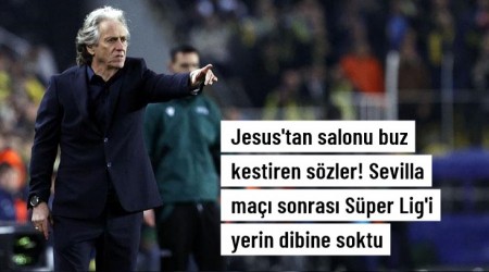 Jorge Jesus, Sevilla ma sonras Sper Lig'i yerin dibine soktu: Sportif gereklii yok