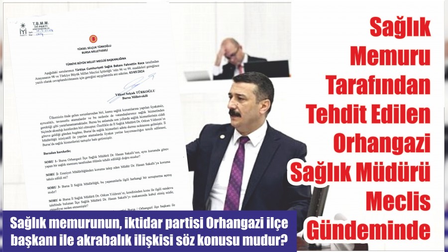 Salk Memuru Tarafndan Tehdit Edilen  Orhangazi Salk Mdr Meclis Gndeminde