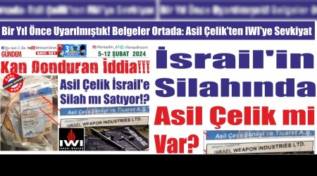 srailin Silahnda Asil elik mi Var?