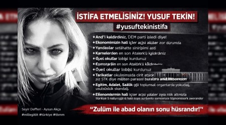 �stifa etmelisiniz! Yusuf Tekin!