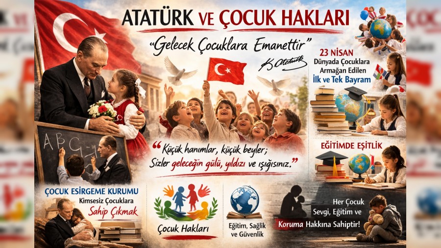 Atat�rk��n �ocuk Anlay���: Bir Milletin Gelece�ini �ocuklara Emanet Etmek