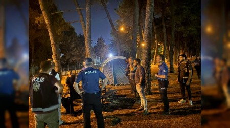 znik Glnde karavan ve adrlara huzur operasyonu!