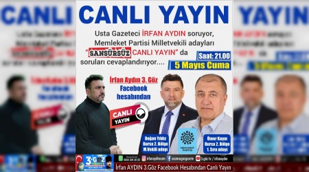 MEMLEKET PARTS BURSA MLLETVEKL ADAYLARI CANLI YAYINDA