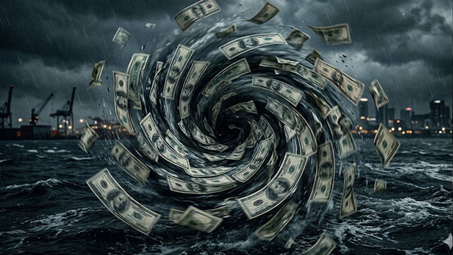 Adliye kara para dosyalar�yla dolu