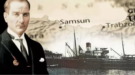 Bamszla ilk adm: Mustafa Kemal Samsun'dan kurtulu ateini yakt