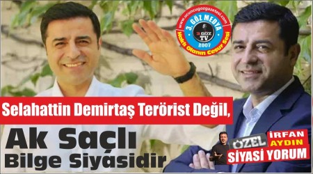Selahattin Demirta Terrist Deil, Ak Sal Bilge Siyasidir