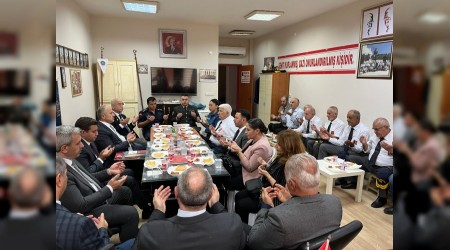 Gazi Derneklerine anlaml ziyaret