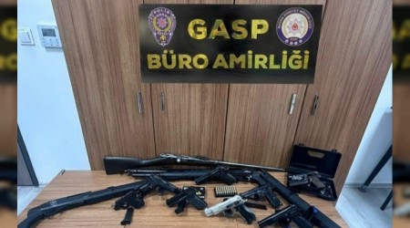 41 adrese silah operasyonu