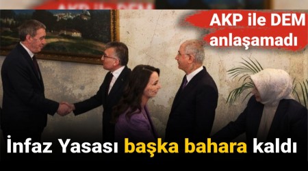 İnfaz Yasası başka bahara kaldı