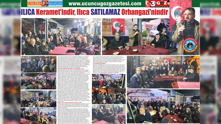 Ilca Kerametindir, Ilca Satlamaz Orhangazi'nindir