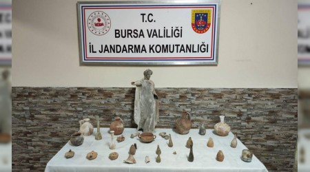 Jandarmadan Tarihi Eser Kaaklna Darbe