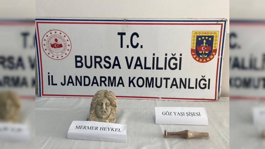 Jandarmadan tarihi eser operasyonu! 