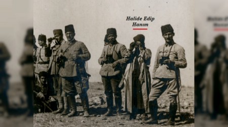 Mustafa Kemalin izinde Halide Edip rehberliinde Sakarya Muharebesinde