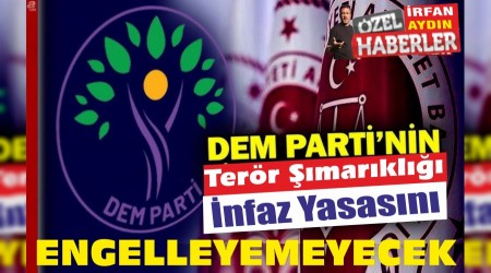Dem Partinin Terr markl nfaz Yasasn Engelleyemeyecek