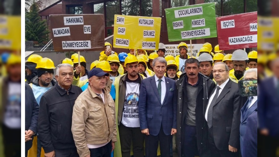 Kutlu Parti Genel Ba�kan� Yusuf Hala�o�lu�ndan Emek ve Adalet �a�r�s�: Madencilerin M�cadelesi G�ndemde
