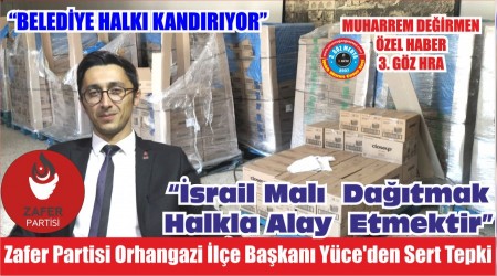 Zafer Partisi Orhangazi le Bakan Yceden Sert Tepki