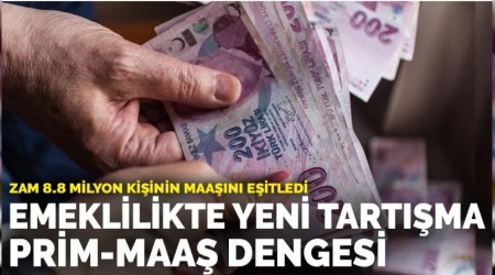 Zam 8.8 milyon kiinin maan eitledi: Emeklilikte yeni tartma prim-maa dengesi