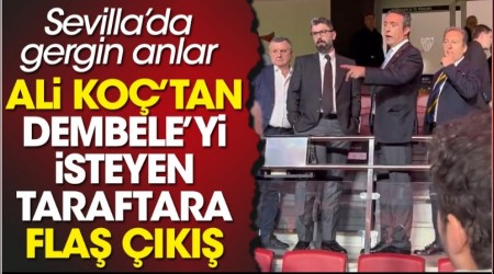 Ali Ko Sevilla'da Fenerbahe taraftaryla tartt. Konu: Dembele