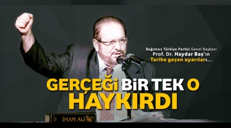 Haydar Ba� Hoca 20 Y�l �nce S�yledi:  Bug�n D�nya O Senaryoyu Oynuyor
