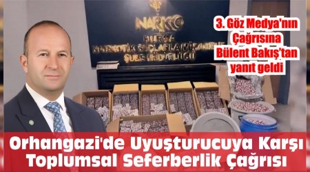 Orhangazi’de Uyuşturucuya Karşı Toplumsal Seferberlik Çağrısı