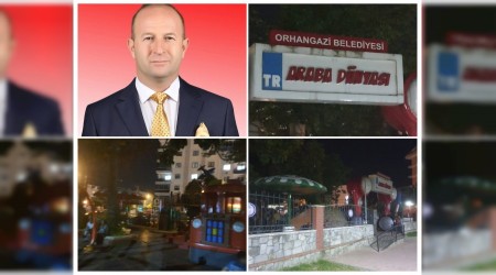 Orhangazinin Gbeindeki Park Zifiri Karanlkta...