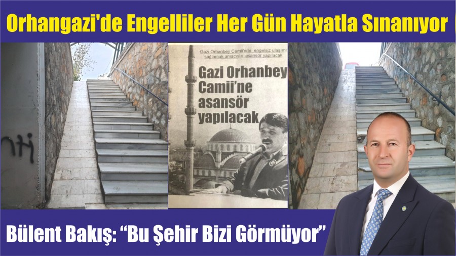 B�lent Bak��: �Bu �ehir Bizi G�rm�yor�