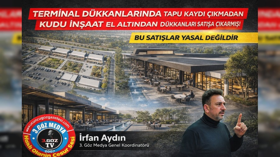 Terminalden Kudu �n�aat�n D�kkan Satmas� Yasal De�ildir!