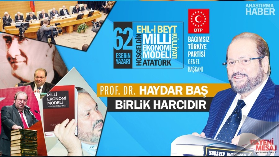 Milli Ekonomi Modeli uygulanmadan Trkiye kurtulamaz