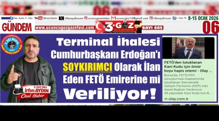 Terminal �halesi Cumhurba�kan� Erdo�an�� SOYKIRIMCI Olarak �lan Eden FET� Emirerine mi Veriliyor!